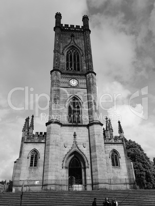 St Luke church in Liverpool