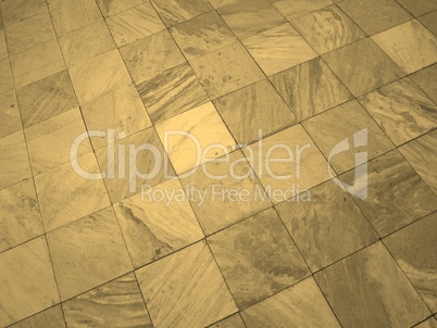 Floor tiles sepia