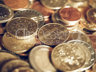 Vintage Euro coin Vintage Euro coin