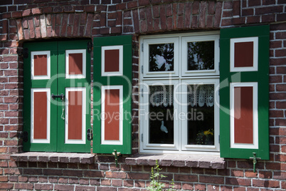 Typisches Haus in Wustrow, Darss, Deutschland