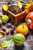 Season of autumn harvest