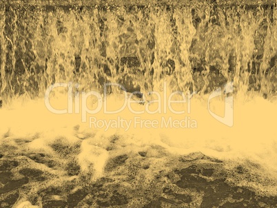Water background sepia