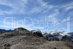 Schwarzkogel mit Wildspitze