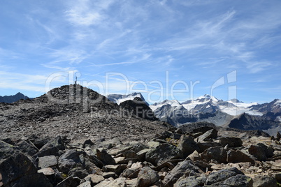 Schwarzkogel und Wildspitze