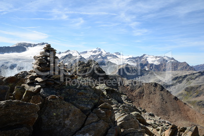 Wildspitze vom Schwarzkogel