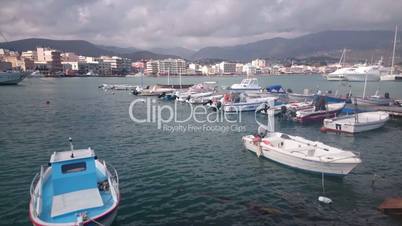 Boats at Chios Port