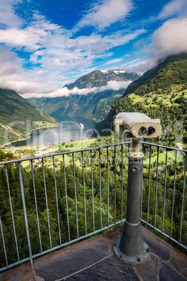 Geiranger fjord, Norway.