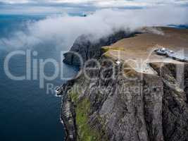 North Cape (Nordkapp) aerial photography,