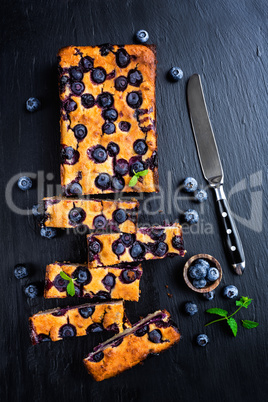 blueberry cake