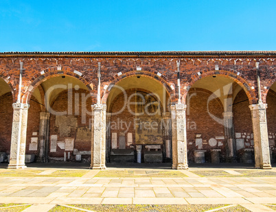 Sant Ambrogio church, Milan HDR