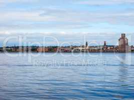 View of Birkenhead in Liverpool HDR