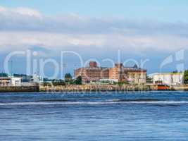 View of Birkenhead in Liverpool HDR