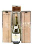 Box for storing wine. Design