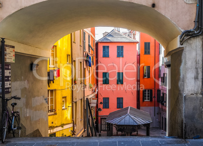 Genoa old town HDR