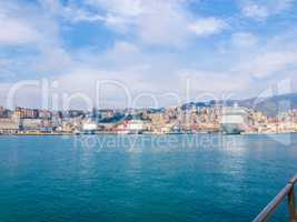 Harbour Genoa Italy HDR