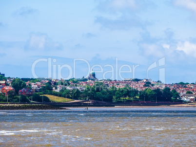 View of Birkenhead in Liverpool HDR