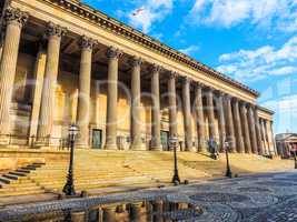 St George Hall in Liverpool HDR