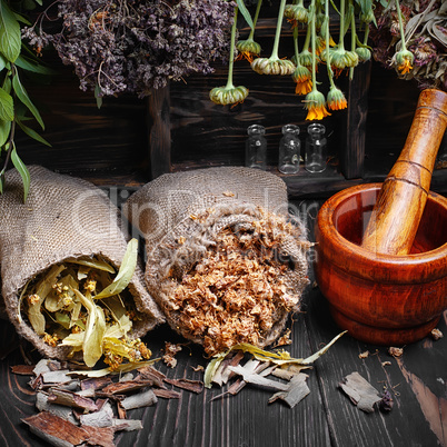 Crop medicinal herb