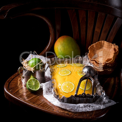 Mango Lime ice