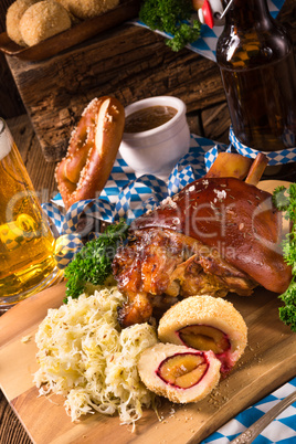 oktoberfest pork with Sauerkraut