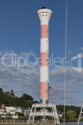 Blankenese Blick von der Elbe