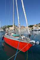 Schiff in Port de Soller, Mallorca