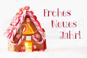 Gingerbread House, White Background, Neues Jahr Means New Year
