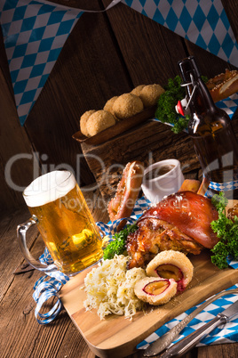 oktoberfest pork with Sauerkraut