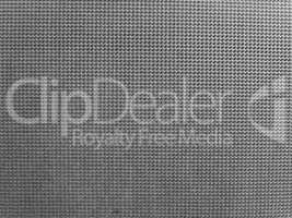 Grey plastic grid background in black and white