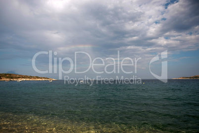 beach of Sithonia, Greece