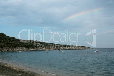 Kriaristi beach on Sithonia, Greece