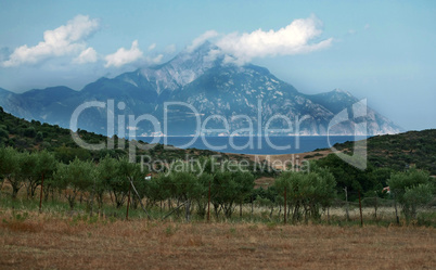 Kriaristi beach on Sithonia, Greece