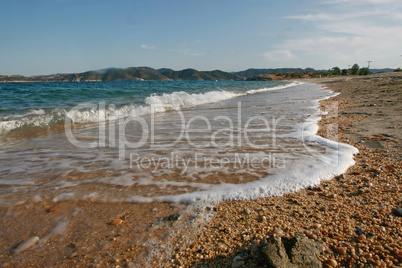 beach of Sithonia, Greece