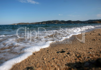 beach of Sithonia, Greece