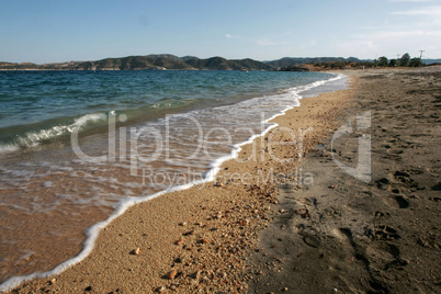 beach of Sithonia, Greece