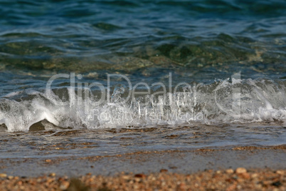 beach of Sithonia, Greece