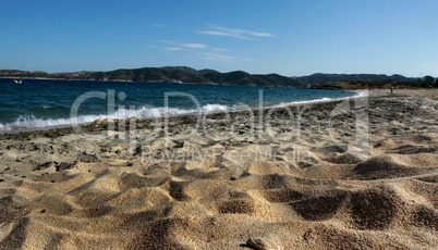 beach of Sithonia, Greece