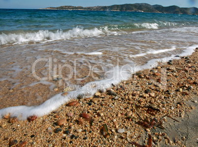 beach of Sithonia, Greece