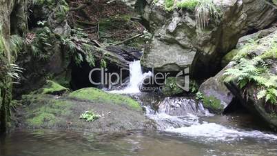 Waterfall - water flowing over rocks
