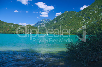 Lake of Cavazzo, Italy