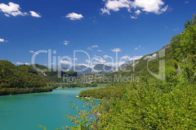 Lake of Cavazzo, Italy