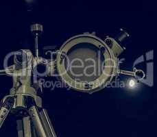 Astronomical telescope vintage