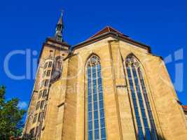 Stiftskirche Church, Stuttgart HDR