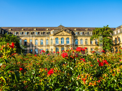 Neues Schloss (New Castle), Stuttgart HDR