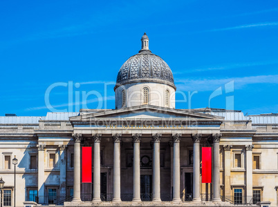 National Gallery in London HDR