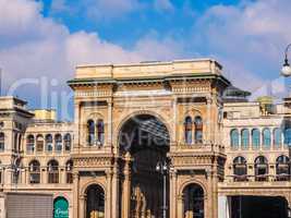 Galleria Vittorio Emanuele II Milan HDR