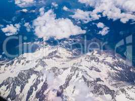 Alps glacier HDR