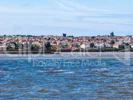 View of Birkenhead in Liverpool HDR