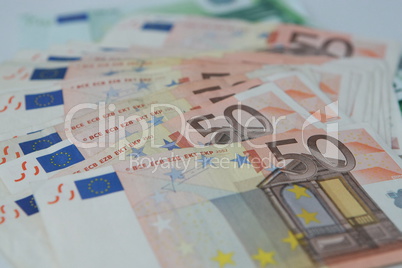 Euro Money Banknotes