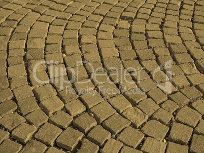 Red porphyry background sepia